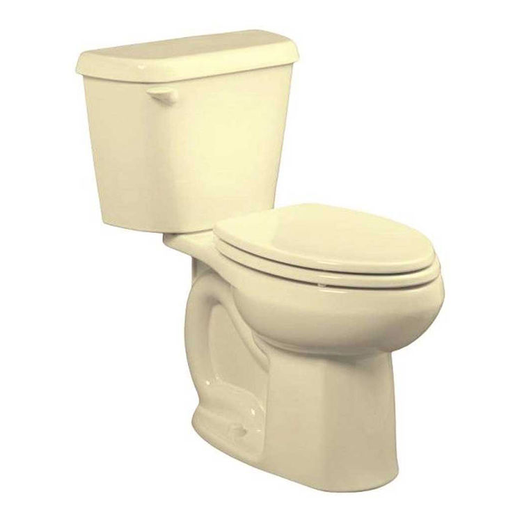 Colony 751AA101.021 Complete Toilet, 1.28 gpf, Round, 12 in, Vitreous China, Bone