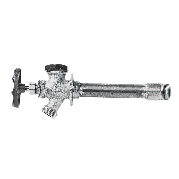 Arrowhead Brass Anti-Siphon Frost Free Hydrant, 12" Wall Thickness, QuickTurn, Lead-Free Brass, 1/2" FIP and 3/4" MIP Inlet - 425-12LF