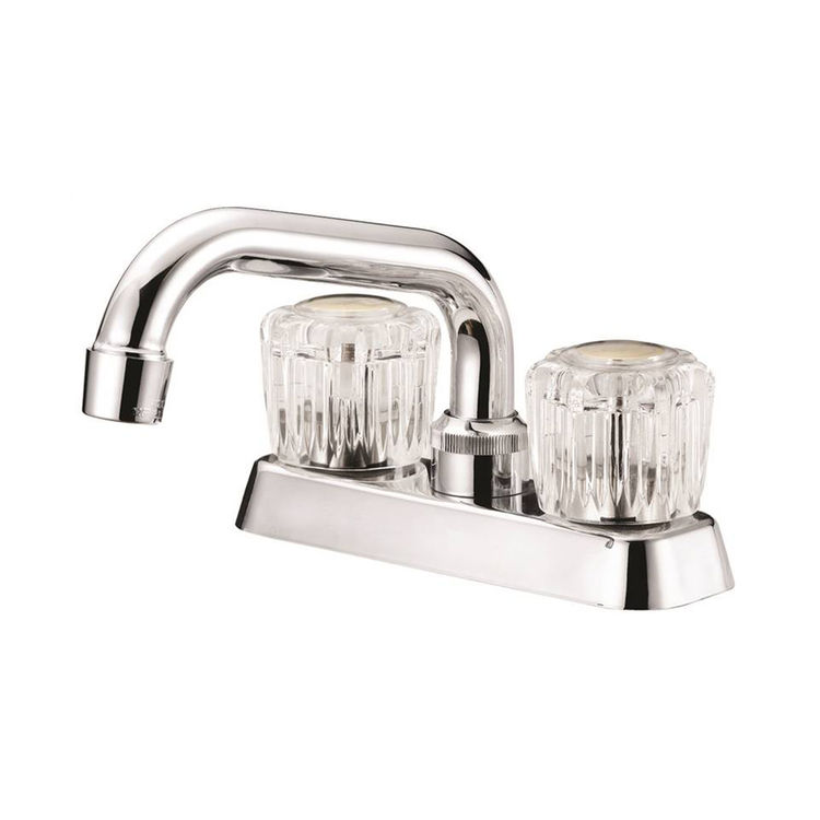 Boston Harbor FL010003CP Two-Handle Laundry Faucet, Knob Handles, Chrome