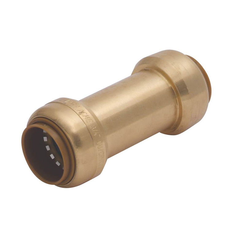 SharkBite U2008-0000LFA Push-Fit Straight Check Valve, 1/2" x 1/2"