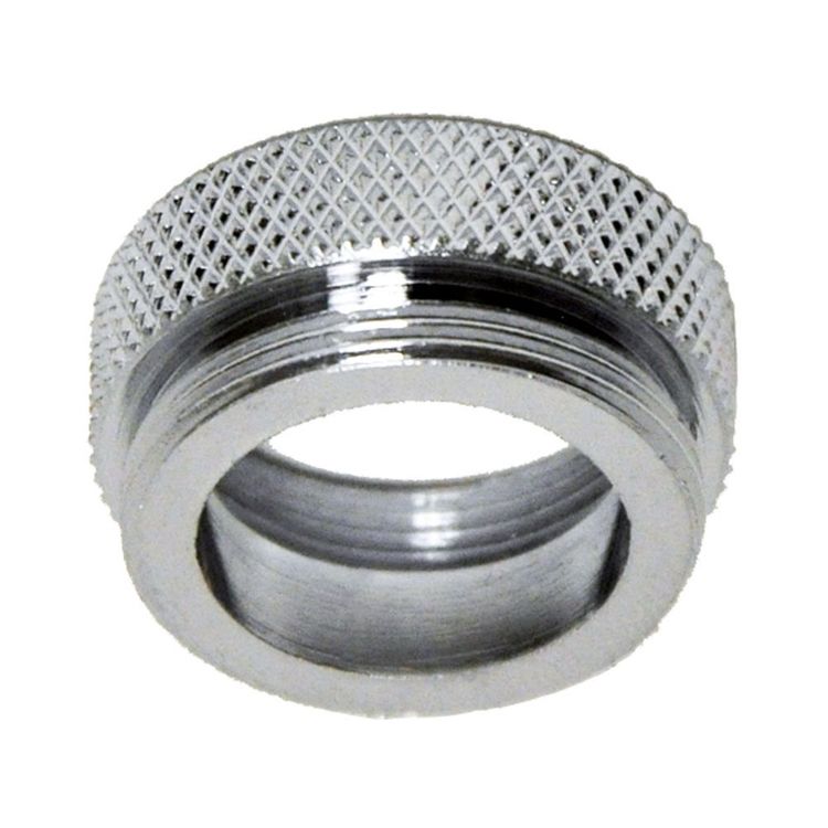 Danco 10519 Standard Aerator Adapter, For Use With Kohler and Price Pfister Faucets, Brass, Chrome Plated
