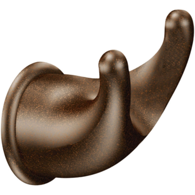 Moen YB8003OWB Mason Double Robe Hook, Old World Bronze