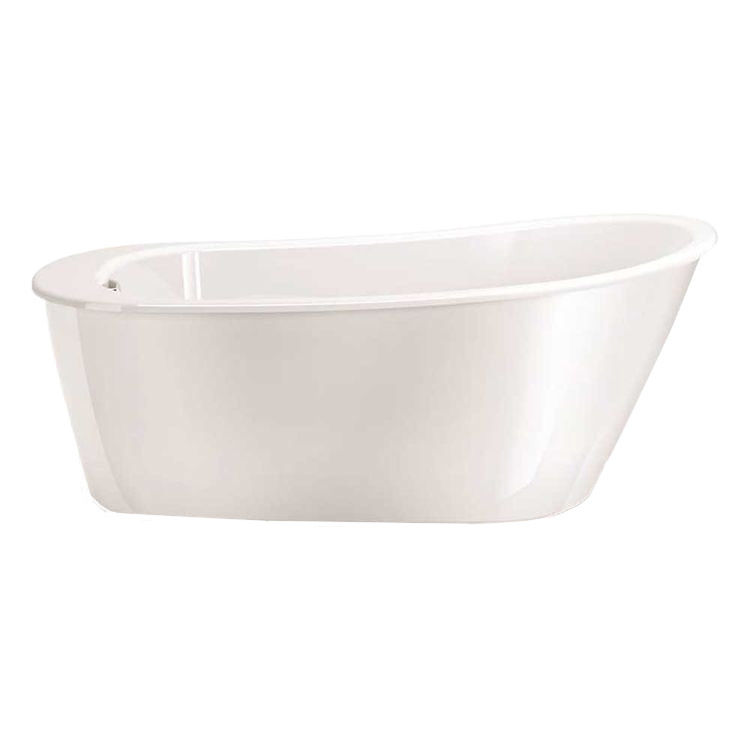 Maax 105797-000-002 Freestanding Shower Bath Tub, 60 in L x 32 in W x 25 in H, 44.9 gal Capacity, White