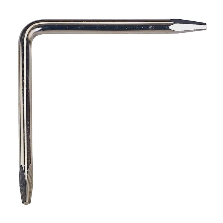 ProSource 6" Tapered Faucet Seat Wrench with 3/16" Head, Steel, Nickel Plated - PMB-5033L