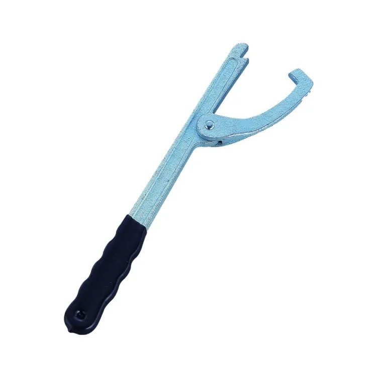 ProSource 11-5/8" Lock Nut Wrench, Steel, Chrome Finish - T1493L