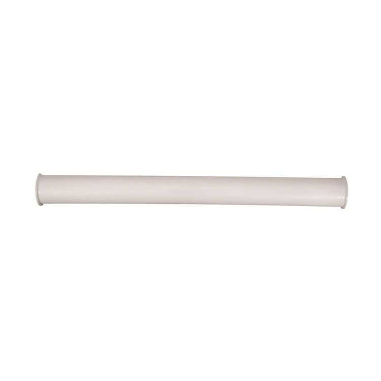 Plumb Pak PP11-16W Sink Tailpiece, 1-1/2 in Dia X 16 in L, Double Flanged, Plastic, White