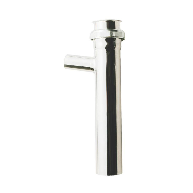 Plumb Pak PP142C Branch Tailpiece, 1-1/2 in Dia X 8 in L, 3/4 in (7/8 in OD Branch, Slip Joint/Direct Connect, 22 ga