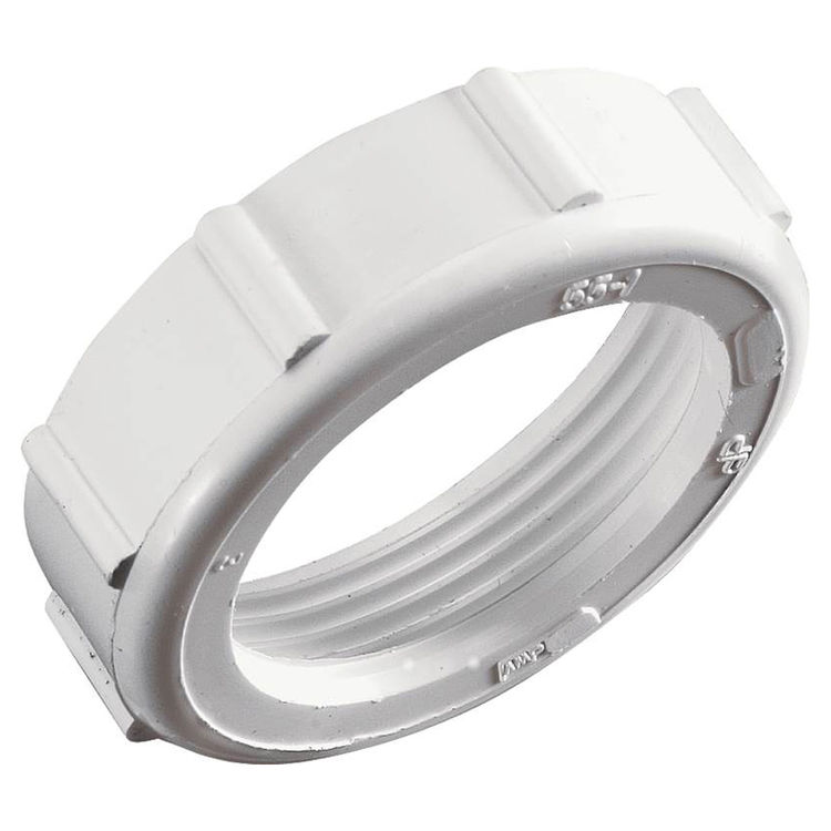 Plumb Pak PP956 Slip Joint Nut, PVC, White