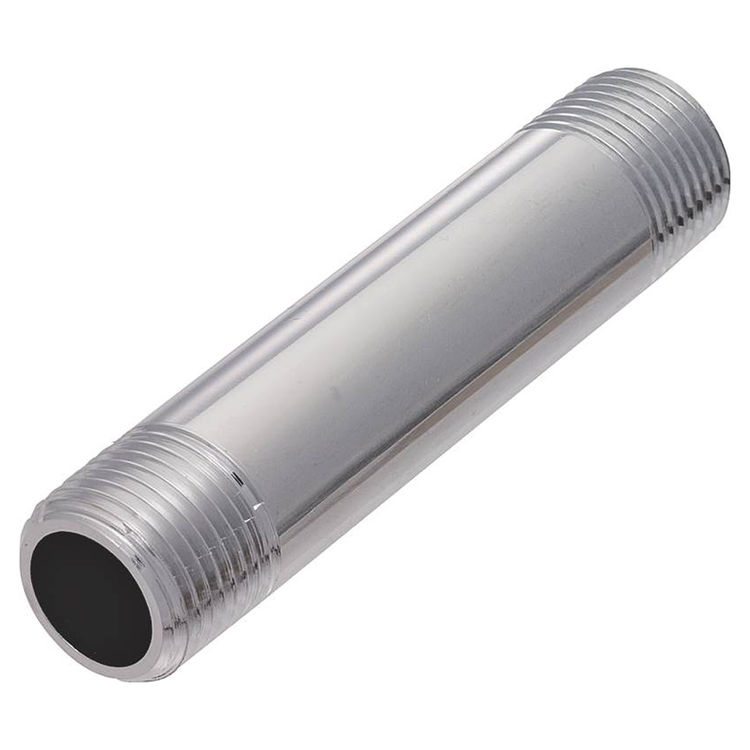 PlumbPak PP33-40PCLF Pipe Nipple, Polished Chrome