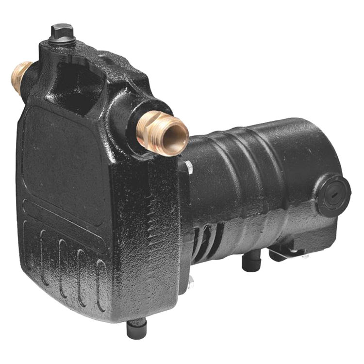 Superior Pump Transfer Pump with 10' Cord, 1/2 HP, 8.4 A, Cast Iron, Built-In On/Off Switch, 3/4" NPT Suction/Discharge - 90050