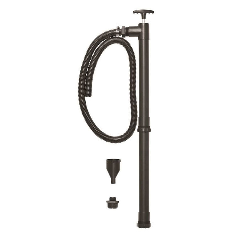 Superior Pump Multi-Purpose Manual Hand Pump with 6' Drain Hose, Thermoplastic, Rubber Check Valve, 1-1/2" Discharge - 90300