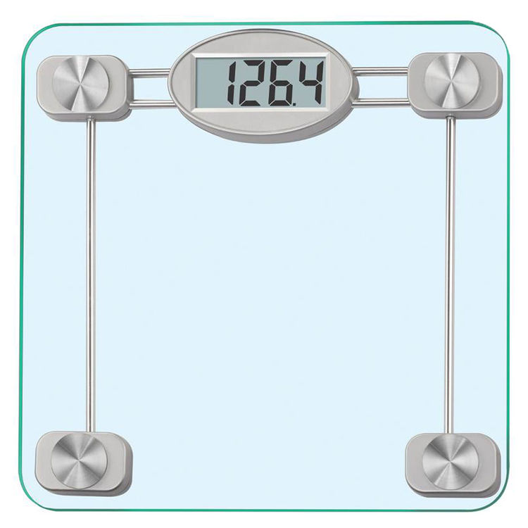 Taylor 75274192 Digital Electronic Scale, 400 lb, 1.2 in, LCD, Clear