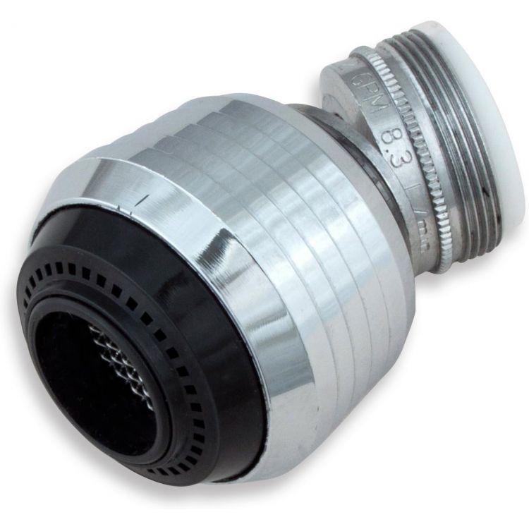 Whedon SU7C Lead Free Swivel Spray Aerator, For Use With Kitchen Faucets, Brass