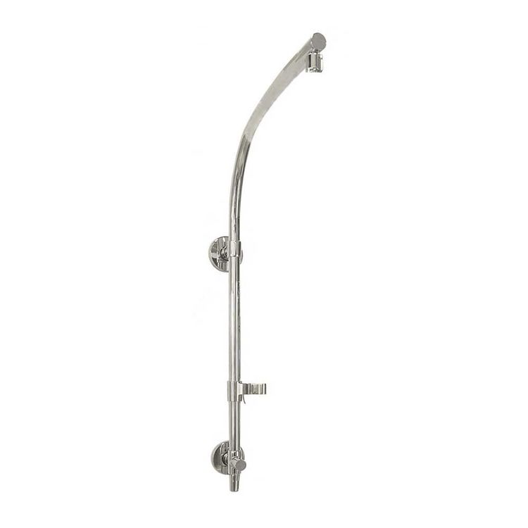 KOHLER HydroRail-R 28" Arch Polished Nickel Shower Column with Slidebar Bracket, ADA, Less Shower Head - K-45211-SN