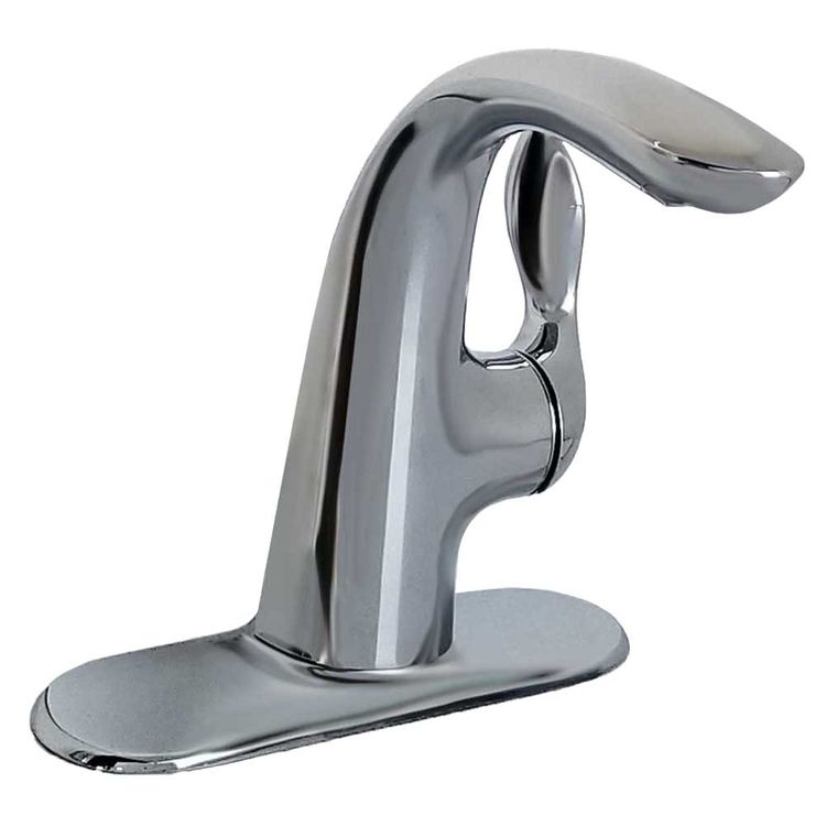 Kohler Refinia Single-Handle Polished Chrome Bathroom Faucet, 1.2 GPM, Lever Handle, Single-Hole, Metal, WaterSense - K-5313-4-CP
