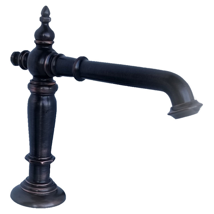 Kohler Artifacts Oil-Rubbed Bronze Bathroom Sink Faucet Spout with Column Design, Less Handles - K-72760-2BZ