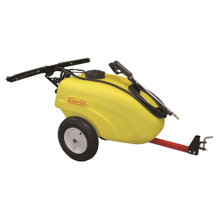 AG South Gold Series Tow Behind Sprayer, 30 Gallon, 2.4 GPM, 60 PSI, Polyethylene Tank - SC-30-TRL