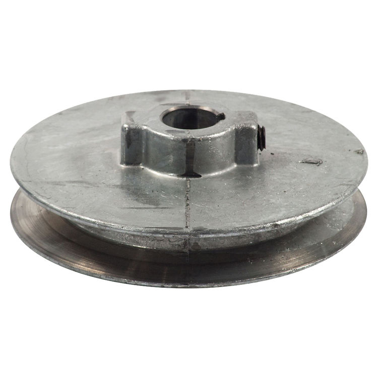CDCO 400A Single V-Grooved Pulley, 1/2 in X 4 in, 4L, 1/2 X 11/32 in Belt