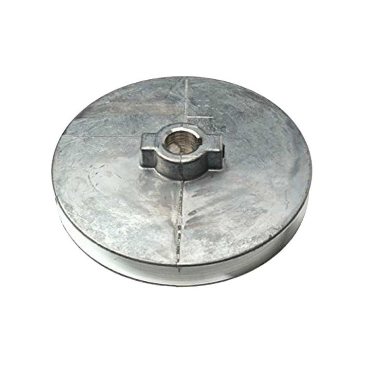 CDCO 500A Single V-Grooved Pulley, 5/8 in X 5 in, 4L, 1/2 X 11/32 in Belt