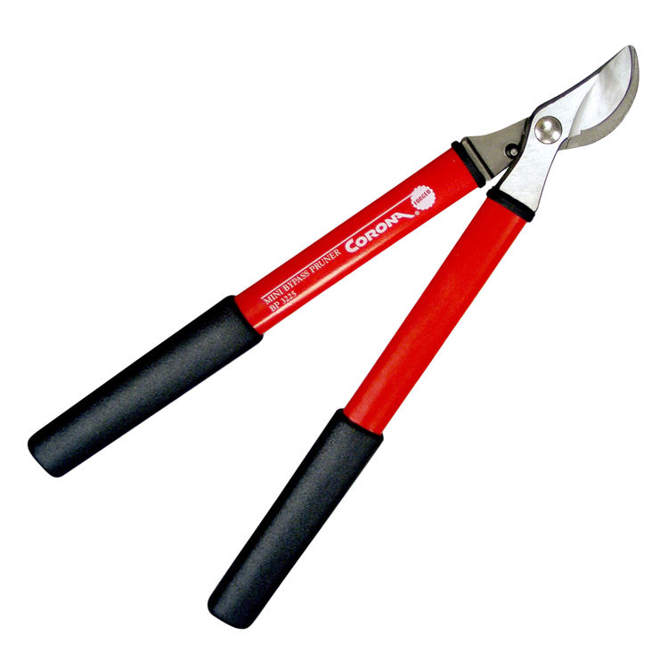 Corona Clipper BP3225 2-Handed Bypass Pruning Shear, 1 in Capacity Forged Steel Alloy Blade
