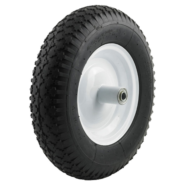 DH Casters W-PN Light/Medium Duty Pneumatic Wheel, 16 in Dia, 325 lb