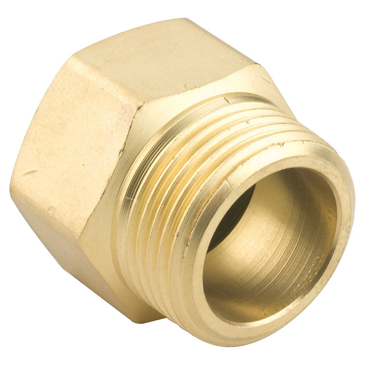 Gilmour 7MP7FH Hose Connector, 3/4 X 3/4 in, MPT X FHT, Solid Brass