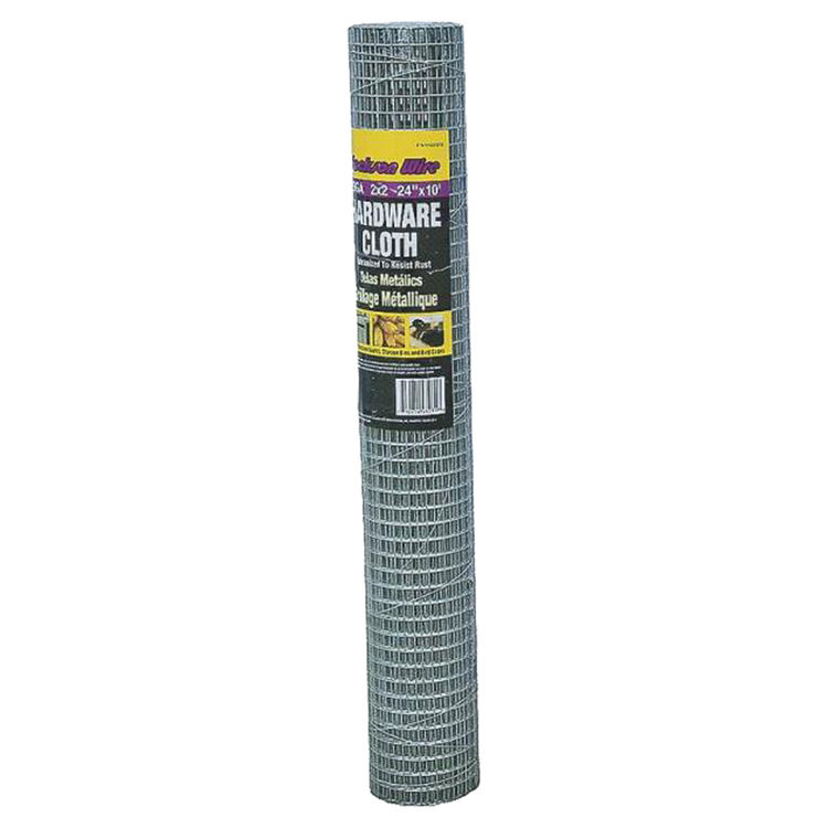 Redi-Roll 11031513 Hardware Cloth, 1/2 X 1/2 in Mesh, 24 in W X 10 ft L, Galvanized