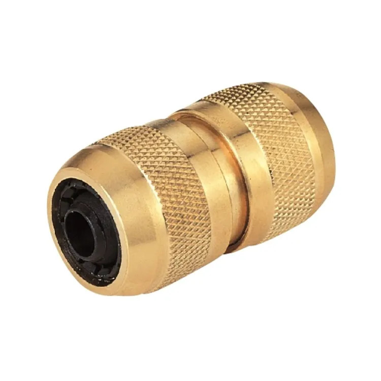 Landscapers Select 5/8" Heavy-Duty Brass Hose Mender, Male - GB8124