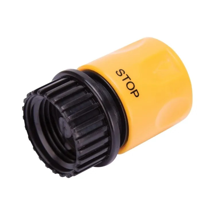Landscapers Select 3/4" Plastic Quick Connector - Female, Plastic, Yellow/Black - GC520