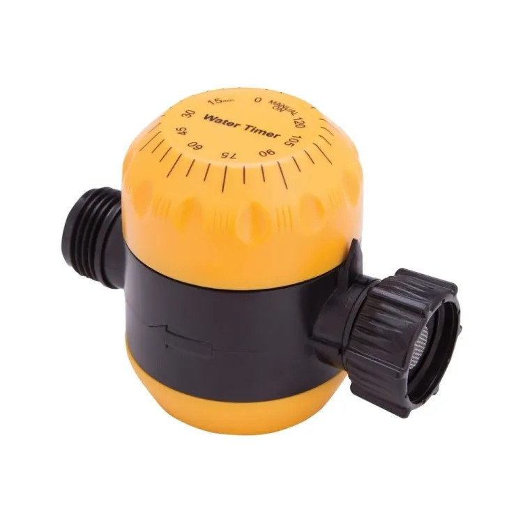 Landscapers Select 2-Hour Mechanical Water Timer, Plastic, Yellow - GS5613L 