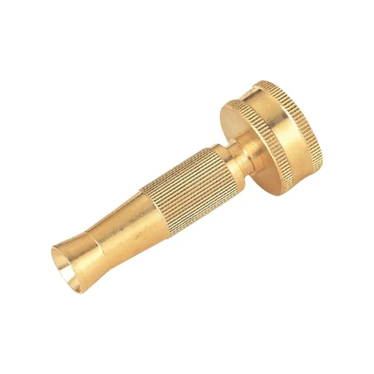 Landscapers Select 3" Brass Twist Nozzle with Adjustable Spray for Garden Hose - GT-10163L