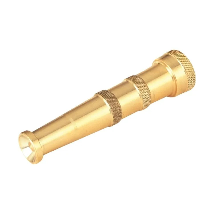 Landscapers Select 5" Brass Adjustable Nozzle for Garden Hose, Female, Heavy-Duty - GT-10213L