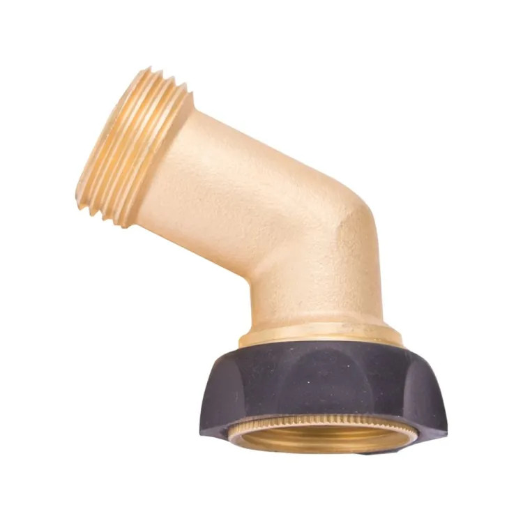 Landscapers Select Brass Swivel Hose Connector with Rubber Collar, For Hose Couplings - GT62003