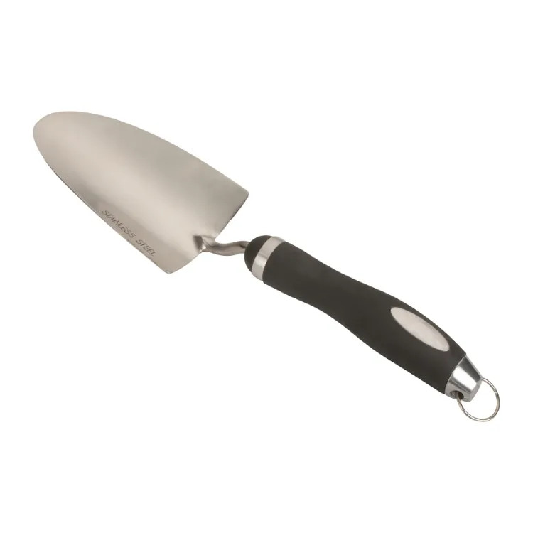 Landscapers Select 14" Stainless Steel Trowel with Cushion-Grip TPR Handle - GT930AS