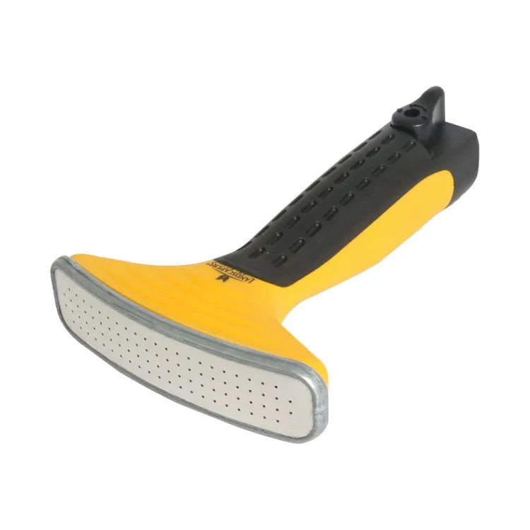 Landscapers Select Fan Spray Nozzle for Garden Hose, Valve Handle, Metal, Yellow - RR-15710