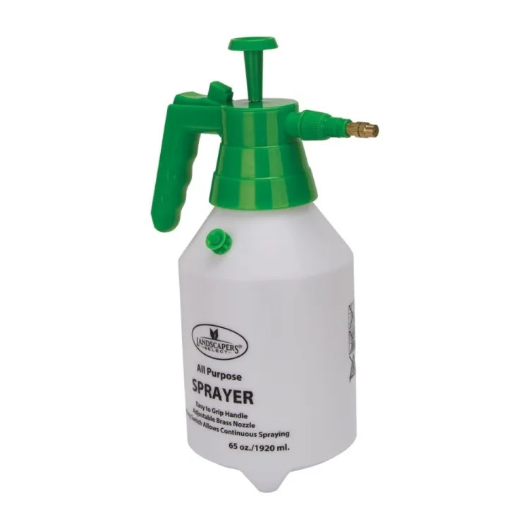 Landscapers Select All-Purpose Sprayer with Adjustable Brass Nozzle, 1.5 qt Capacity, White - SX-5073-33L