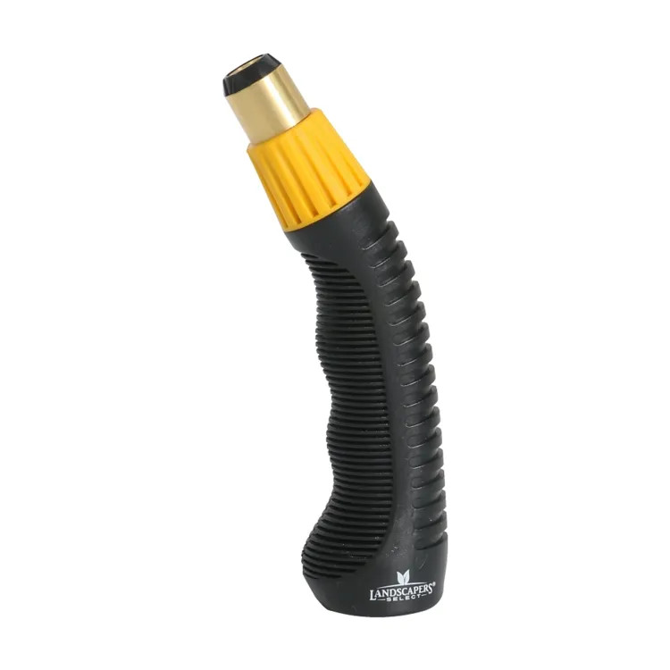 Landscapers Select Brass Adjustable Hose Nozzle for Garden Hose, Female, Black - YM72033L