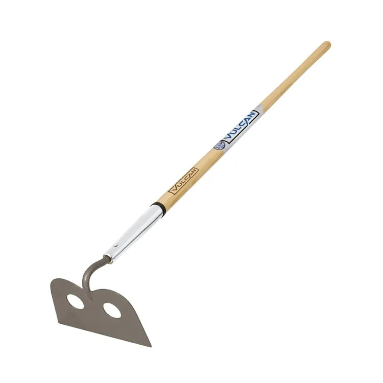 Vulcan Mortar Hoe with 60" Wood Handle and 10" Steel Blade - 33248