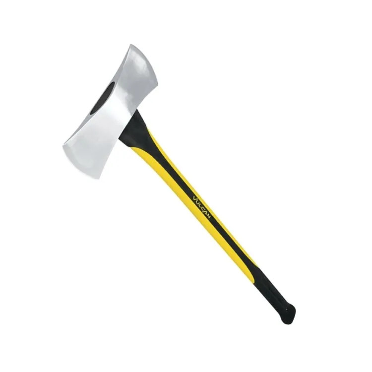 Vulcan 34" Michigan Axe with 3.5 lb High-Polished Head and Fiberglass Handle - 33709