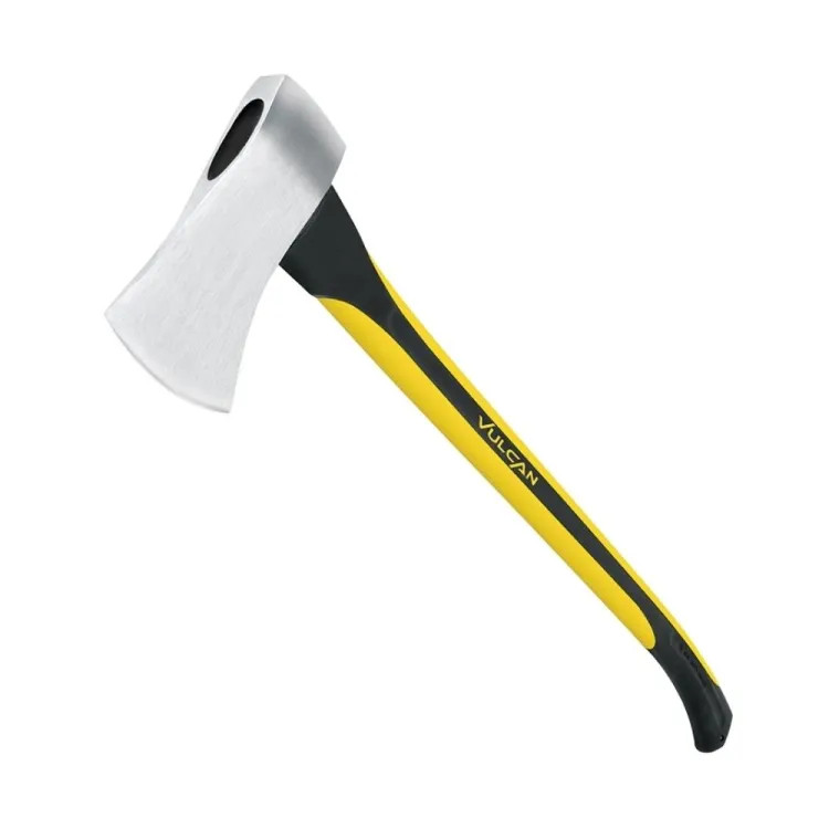 Vulcan 33" Michigan Axe with 3.5 lb High-Polished Head and Fiberglass Handle - 33710