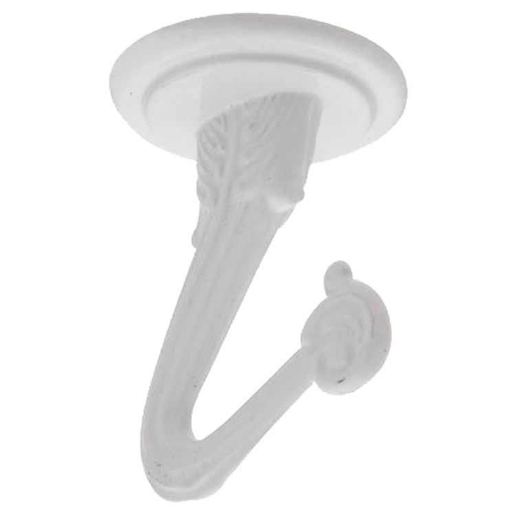National Hardware V154 Swag Hook, White, 1-1/2 in