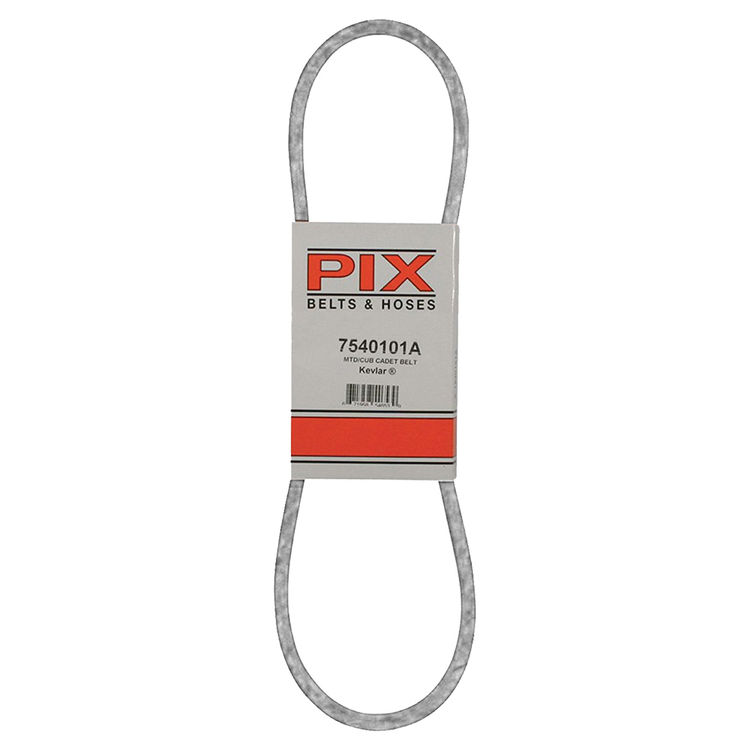 PIX 7540370 Replacement V-Belt, 48 in OC x 5/8 in W, Kevlar, White