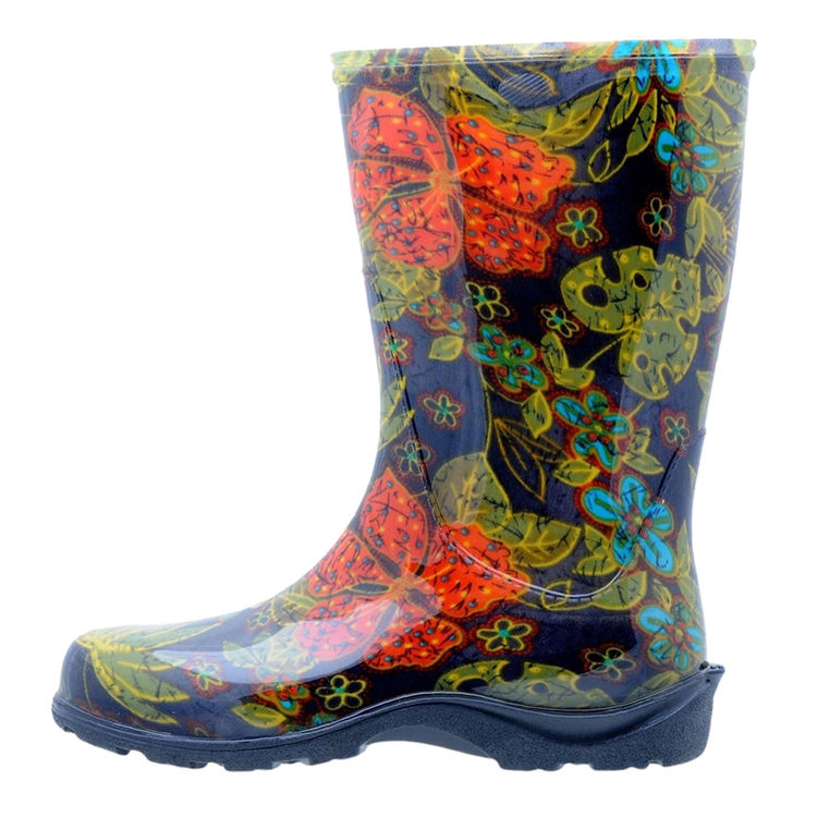 Sloggers 5002BK08 Midsummer Waterproof Tall Knee Boot, 8 in, Women, Black