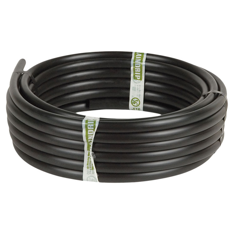 Rain Drip 052005P Drip Watering Hoses, Poly, 1/2 In x 50 Ft Lgth