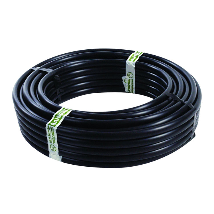 Rain Drip 052010P Drip Watering Hoses, Poly, 1/2 In x 100 Ft Lgth