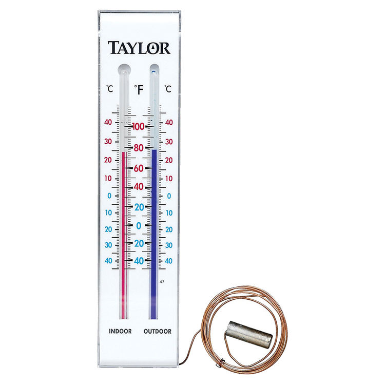 Taylor 5327 Max/Min Grove Park Analog Thermometer, -40 TO 100 deg F
