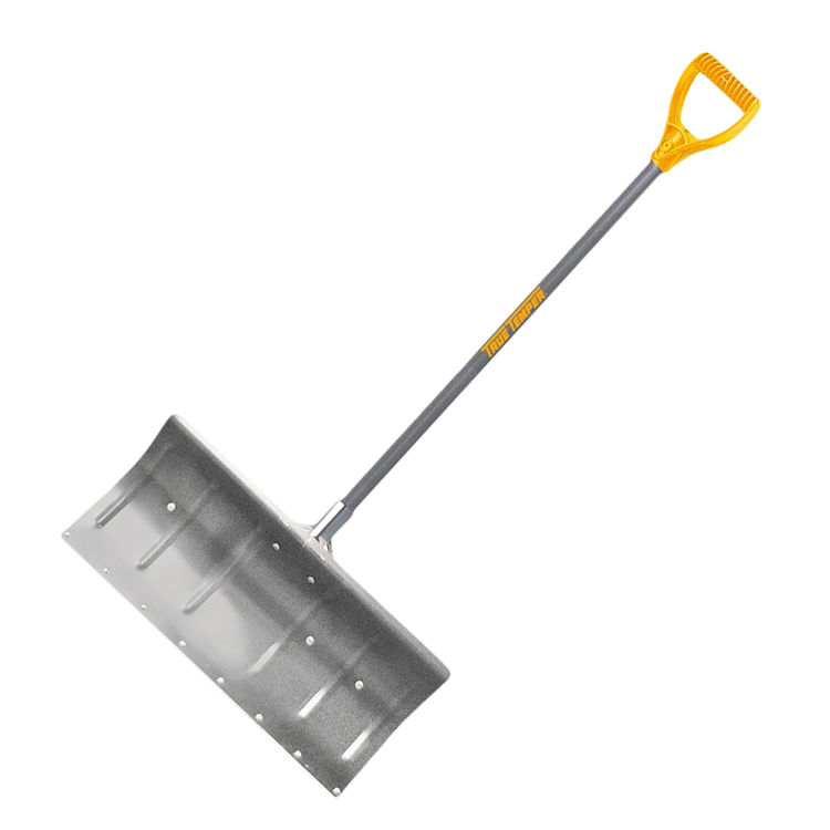 Ames True Temper 1640000 Snow Shovels, 24" Aluminum-Pusher, 11 x 24 Inch Blade