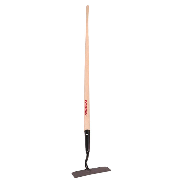 Razor Back 70110 Gooseneck Meadow/Blackland Cotton Hoe, 7 in W X 3-1/2 in L Forged Steel Blade