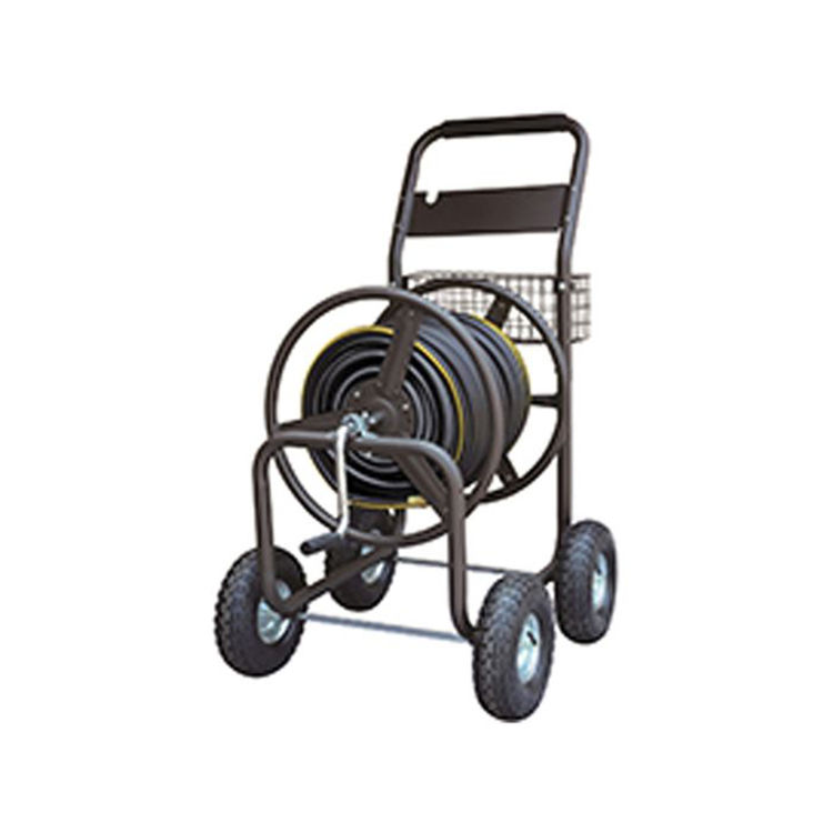 Vulcan TC4703 Garden Hose Reel Carts, 400 Ft Capacity - Steel