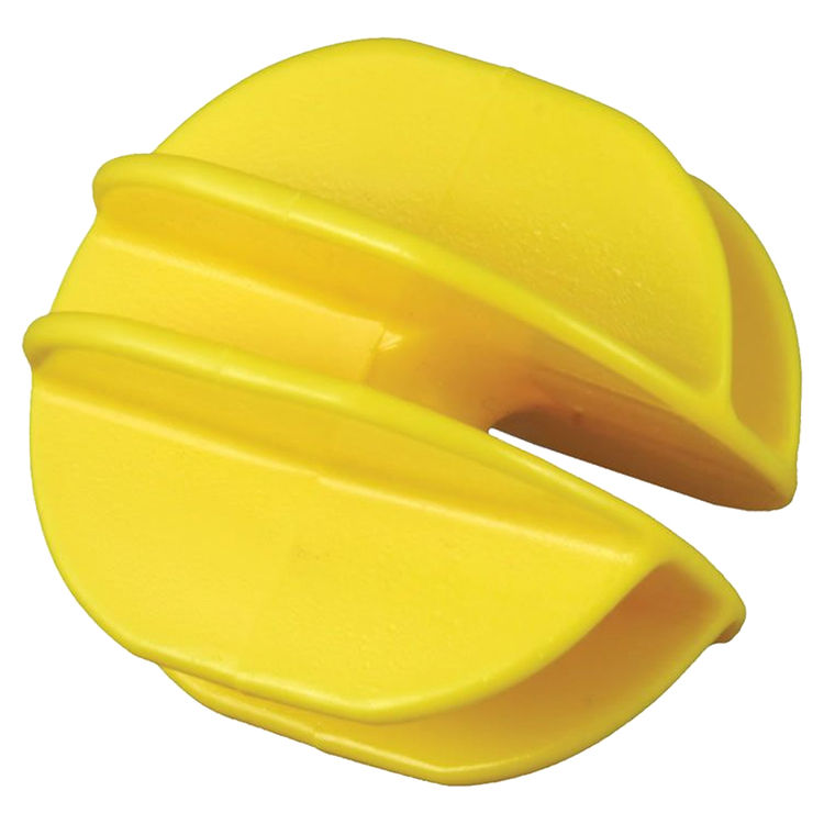 Zareba ICY-RS/YTRC10 Red SnapR Electric Fence Insulators, Corner, Heavy-Duty